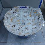 Frencia Counter Top Basin (Marble Brown)