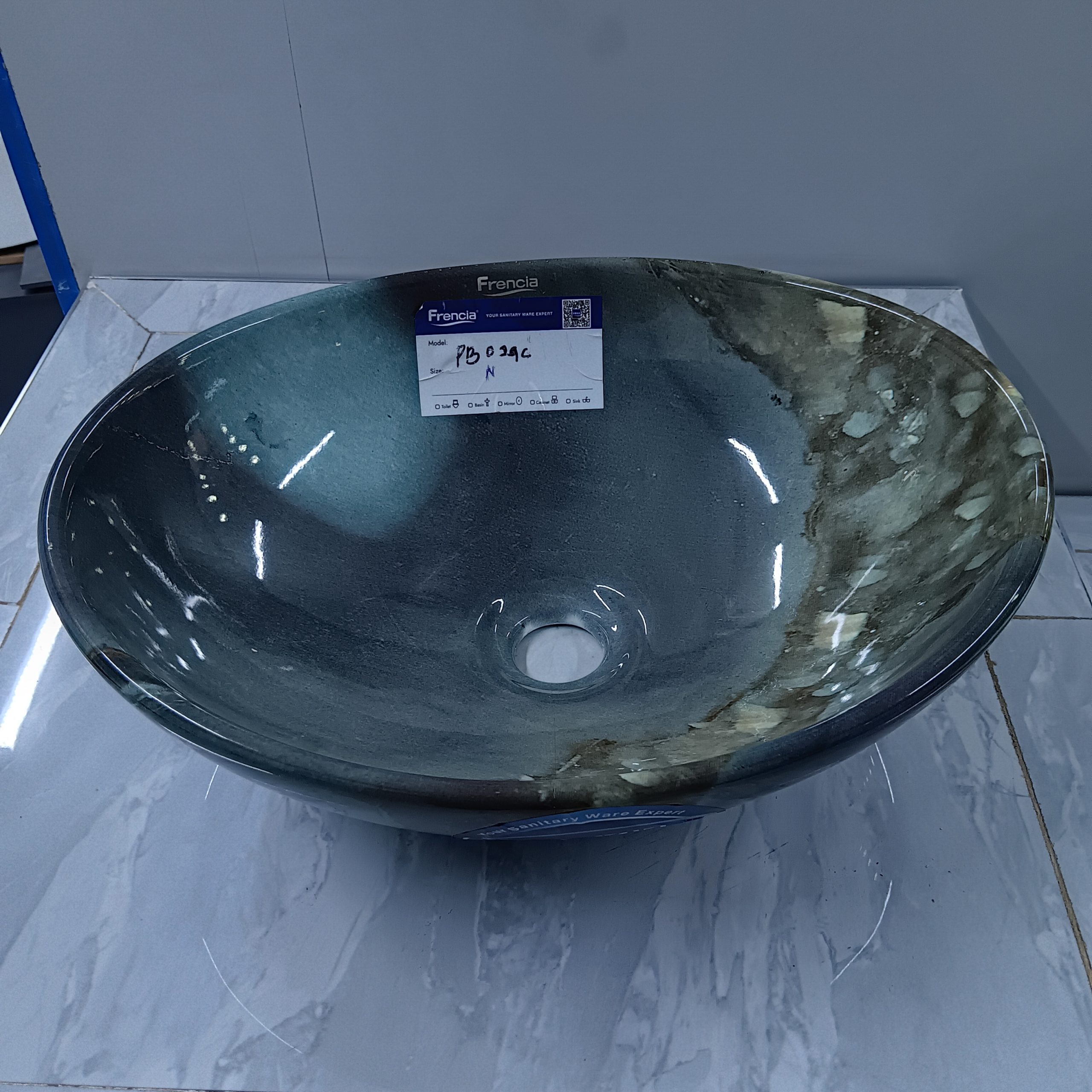 Frencia Countertop Basin (Rain Forest Green) Frencia Countertop Basin (Rain Forest Green)