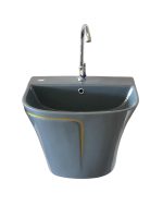 Frencia Ceramic Wall Mounted Basin (0T210) - Image 2
