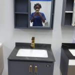 Grey vanity Cabinet (Small)