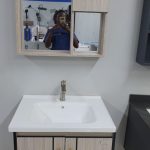 Bathroom Cabinet Vanity (Ivory)