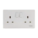 TRONIC 2X 13A SLIM TWIN SWITCH SOCKET