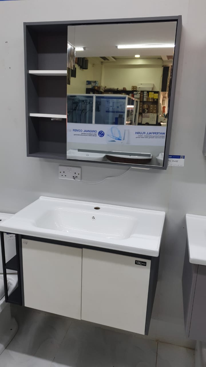 9.jpeg Bathroom Cabinet Vanity (Recessed Handle) - Image 1