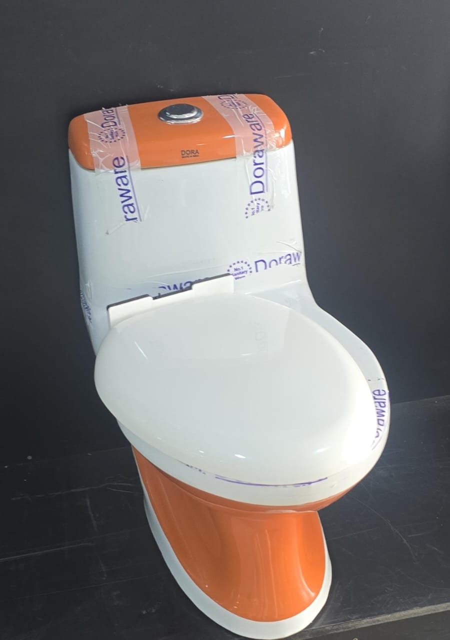 WhatsApp-Image-2025-11-19-at-10.19.18.jpeg Doraware One Piece Toilet (Orange & White) - Image 1